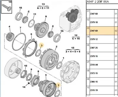 PSA 2347.69 Otom.Sanz.Pulu 2347.69