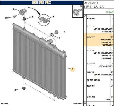 PSA 0243.18 Müşır Alt Conta 24318