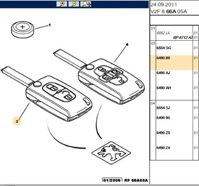 PSA 6490.89 Plipli Anahtar Expert  6490.89