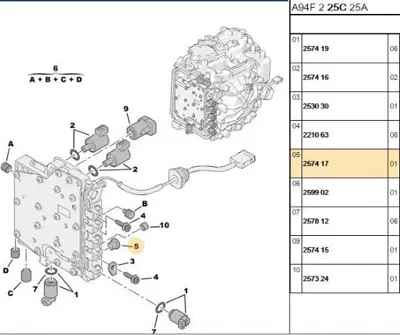 PSA 2574.17 YağFilitresi 2574.17
