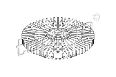 TOPRAN 111231001 Fan Termigi Vw 062121350