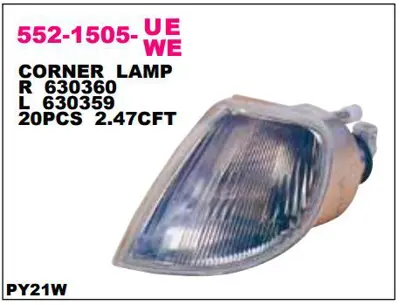 DEPO 552-1505R-WE On Sinyal Lambasi Sag Citroen Saxo 96-99 Duylu 630359
