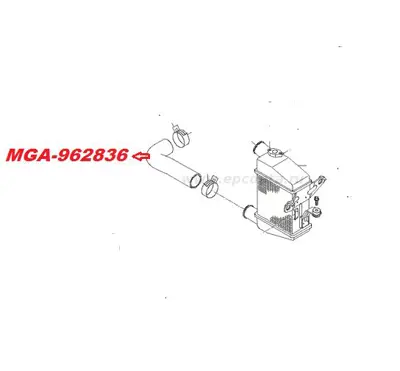 MGA 962836 Hortum Turbo Alt-Hyundai  Getz 08/11  1.5 Crdi 4 Cyl Dizel    962836 282732A501