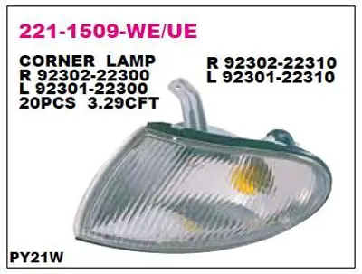 DEPO 221-1509L3WE Sinyal Lambasi Sol Hyundai Accent 98- 92301-22300
