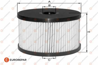 PSA 1682273180 Eurorepar Yag Filtresi Berlingo Iii Partner Tepe 207 307 Ec5 308 C3 C4 Tu5jp4 1,6 16v-C5 Ds3 Ds4 5008 308 Rcz 807 C8 P508 Expert 1682273180