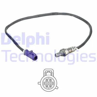 DELPHI ES20508-12B1 Oksıjen Sensoru Ford Fıesta, Fusıon 09/2000 > 11/2008 1S6A9G444CA