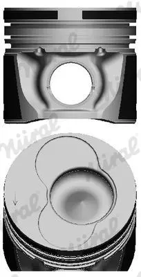 FEDERAL MOGUL 87-72161 STD Pıston+segman 045107065G