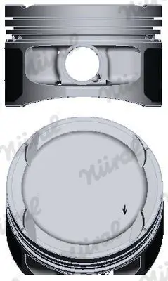 FEDERAL MOGUL 87-72494 STD Pıston+segman 036107065EQ