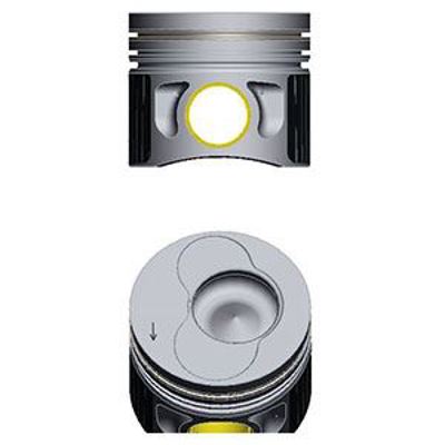 FEDERAL MOGUL 87-72155 STD Piston+segman 038107065HE