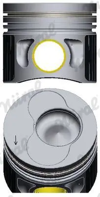 FEDERAL MOGUL 87-72156 STD Piston+segman 038107065HF