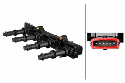 HELLA 5DA 358 290-391 Ateşleme Bobiniopel Vectra C Z22yh Benzınlı V7562744 12130390064 12137550012 880200A 7594935 48033 40100324 6235124 7523345 148594