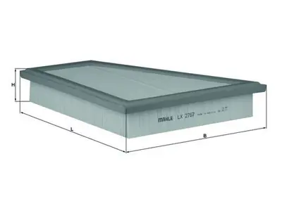 BEHR MAHLE  LX2787 Hava Filtresi Bmw N20 F10 F11 E84 Z4 E89 13717582908 ADB112207 C27125 48526 E1058L LX2787 AR27125PM 18604 A1568 CA10994