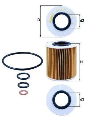 BEHR MAHLE  OX166.1D Yag Filtresi Bmw N43 N45 N46 E81 E82 E87 E88 E46 E90 E91 E92 E93 E60 E61 E84 E83 E85 1457429262 E29HD89 OP258 11427508969 AC8049 OX1661DECO L19102 986AF1503 LI122 17331510