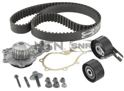NTN / SNR  KDP452330 Devirdaimli Triger Seti (137x254) P206-P207-P307-P308-P407-P3008-Expert-Partner-Berlingo-Jumpy-C2-C3 -C4-C5-Xsara-Focus Ii-Fiesta V-Vi Volvo S40-C30-V50-Fiat Scudo Euro4 1.6 Hdi-Tdci 3M5Q8B596AB 1753585 3009381 1855736 WMZ9140WP KD1010W KATW1466 1753584 2008684 1609525680