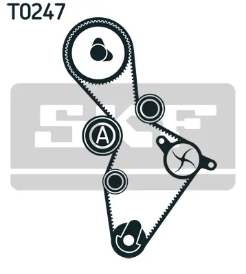 SKF  VKMA01222 Triger Seti Passat-A4 2.0 Tfsi-2.0fsi Blr-Bvy-Bvz 06F198119A 06F198119B