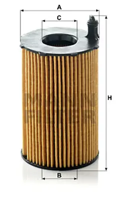 MANN FILTER  HU8005.Z Yağ Filtresi Vw Touareg 3.0 (2010-2018) Audi A4 A5 A6 3.0tda7 3.0tdi A8 3.0tdi Q5 Sq5 Tdi Q7 3.0tdi  Porsche Cayenne 3.0d (2010=>2014=> Panamera 3.0d (2011-2016) Macan 3.0 S (2014-2018) 95810722220 F026407122 OP1015 2514100 57115441B OE6507 59198405 59115561D ELH4446 E816HD236