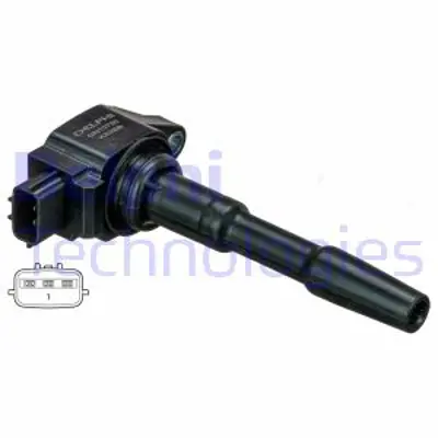 DELPHI  GN10798-12B1 Ateşleme Bobini Renault Captur I 13> Clio Iv 12> Kadjar 15> Megane Iv 15> Dacia Sandero Ii 12> Logan Ii 12> Nissan Qashqai Ii 13> Pulsar 14> Juke 10>  0.9 Tce H4b 1.2 Tce H5f 224332428R 880431 2819060000 42U5155 ZS90223 986221079 V46700039 ZSE131 A2819060000 10713