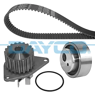 DAYCO  KTBWP1020 Devirdaimli Triger Kiti (108x170) P106-P206-P306-P307-P405-Partner-Berlingo-Xsara-Saxo 1.4 (Tu3jp) KT1019W1 1987948636 VKMT03110 9605266280 1611897880 T41129 5660072 KTD2002 KTBWP1020 108HTDP17