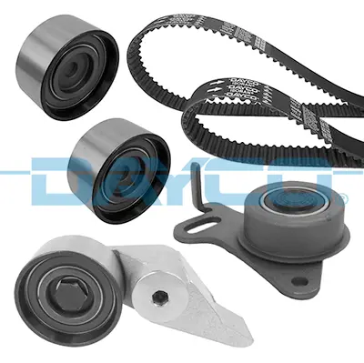 DAYCO  KTB738 Triger Kayiş Seti (Eksantrik Seti) Mitsubishi L200 2.5l 4d56t Di-D Cr 4x2 4x4 Ka4t Kb4t 07-14  (2 Kayiş + 4 Rulman) (154x254 + 099x190) MD197126 1145A019 1145A079 1145A081 DKT5541 MD310474 ADC47335C 2335742030 530059410 1145A020