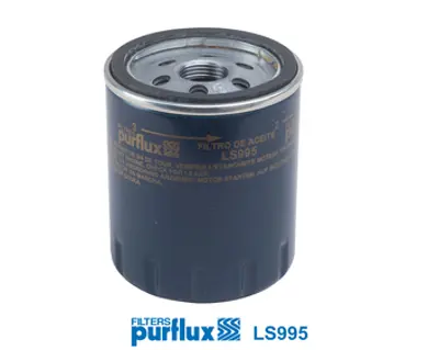 PURFLUX  LS995 Yağ Filtresi Boxer-Jumper-Vivaro C-Zafira Life-P308-P508-P3008-P5008-Expert-Jumpy-C4-C5-Toyota  Proace 2.0 Dw10 Dtr-Dth-Dtl Bluehdi-Tdci 9809532380 R1034 FO636 FT6729 OC1397 L40636 W7162 55242758 OP5403 EOF325