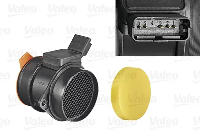 BRUCKE  9632215280 Hava Akiş Metre (Debimetre) Peugeot P406-P607-P807-Expert-C5-C8 2.2 Hdi 2.0-2.2 Hdi (Dw10) 1920AG 5WK9628Z 30038 AF1037012B1 MF023 8ET009142321 558023 WG2151995 9632215280 253747