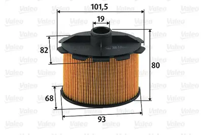 SARDES  SF128 Yakit Filtresi Partner-P206-P306 Berlingo-Jumpy- Xsara-Scudo-Corolla (00-02) 1.9d (98-) (Dw8) 190648 PU1021x C8827 1457431711 190649 FE0003 PE8162 1457431703 32096 ADT32370