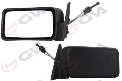 GVA  1013121 Diş Dikiz Aynasi Sol Renault 9/11 92> Mekanik+kumandali 7701365925 4330803 6164172