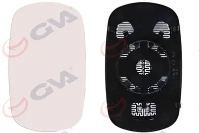 GVA  1129002 Ayna Cami Sağ/Sol Doblo 01> Isitmali+konveks Vm-666gh 71718326 1636830 10705830 FT9087505 31309519 30900551 30513780 L0319 6403930 10705850