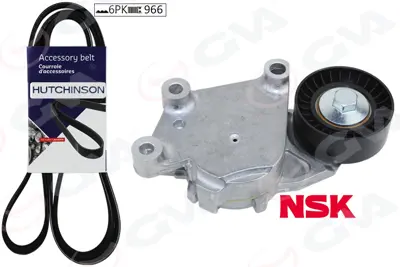 GVA  59A4313 Alternatör Gergi Kiti P107-C1-Aygo 1.4hdi 05> C-Elysee-Cactus-P301-P308-Cmax Ii 1.6 Hdi (K016pk965) 5750XF 1611277680 VKMA33222 VKMA33077 1701514 5750QG 31330244 AV6Q6C301EA 5751F9 9800453180