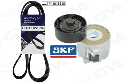 GVA  59A9012 Alternatör Gergi Kiti Kütüklü Astra H 1.3 Cdti 05=> (Klimali) (K036pk1310) 1611424180 5751J9 55244469 48697 1204185 T39281 590SR 1204302 70948697 95511344