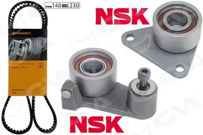 GVA  59T1812C Eksantrik Gergi Kiti(148x230)laguna (95-01)safrane(96-00) 2.0i 16v-2.5-Volvo S40-S70-C70-V70  K015378xs 30758260 341304370000 201129 904267 KAT1152 QBK262 60911252 702134 SK1103 CT759K1