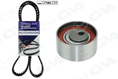 GVA  59T2118 Eksantrik Gergi Kiti (129x220) Doblo 01> Palio 01>05 Albea 07> Fiorino 09> Linea 07> 500 07> Alfa Mito 11>18 Lancia Ypsilon 03>  1.2-1.4 71754561 VKMA02206 1987948943 KT1447 SK1677 71775900 KD45854 28664 530046210 KH351