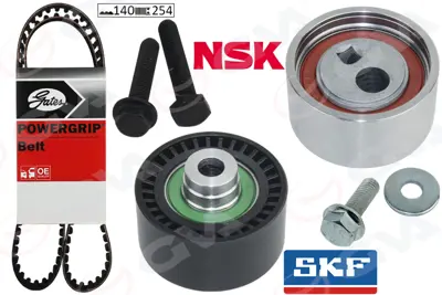 GVA  59T4321G Eksantrik Gergi Kiti (140x254) P206-306-Partner-Berlingo-Jumpy-Scudo-Corolla 1.9d(98)(Dw8) 0831.58 0831.59 0831.N2 0831.R7