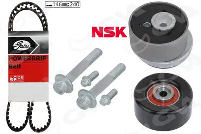 GVA  59T9007G Eksantrik Gergi Kiti(146x240) Astra H-J-Insignia-Vectra C-Cruze 1.6-1.8 Z16xep-Xer-A16let-Xer-B16xer 1606314 95516739 55574864 38109244N 95507809 46541 QBK756 93180815S1 1629067 1606356