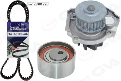 GVA  59WPK2118-2 Devirdaimli Eksantrik Gergi Kiti (129x220) Doblo- 1.4 05>grande Punto 1.2-1.4-1.4 16v-1.4t-Jet 05>  Bravo 1.4 Tjet 07> 71754561 VKMA02206 1987948943 KT1447 SK1677 71775900 KD45854 28664 530046210 KH351