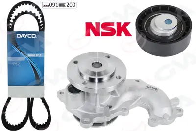 GVA  59WPK3520-2 Triger Eksantrik Seti (Devirdaimli ) Connect 1.8tdci 07>13 Focus I 98>11 Mondeo Iv 07>14 Smax Galxy 07>11 1.8 Td (1987948520) 2T1Q6M260AA VKMA04108 530014210 5523970 1987948520 KTB470 1201255 KTB251 K015541XS CT983K1