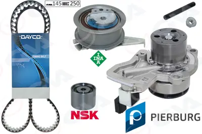 GVA  59WPK7505D-1 Devirdaimli Eksantrik Gergi Kiti Polo-Fabia 14>ibiza Iv 15>a1 14>(Cusa-Cusb-Cyza-Cyzb)  04l121011d 04L109119D 04B109244B 04L109243G