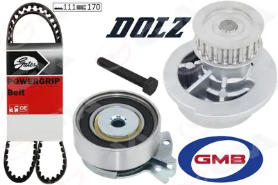 GVA  59WPK9004 Devirdaimli Eksantrik Gergi Kiti (111x170)111 Diş Astra F-Corsa B 1.2-1.4-1.6 8v Gd111h9.5p170) 93188126 1606369 5636364 90410223 636722 636749 5636356 K015310XS SK1162 9192178