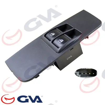 GVA  8029022 Cam Açma Anahtari Fiat Linea Active Sol (Çiftli-Çerçeveli - Sürücü) 735379269 2106616 100161242 662444 100157736 462060545 210616 26616