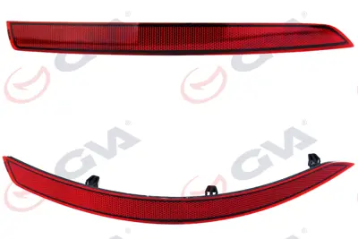 GVA  9103419 Arka Tampon Reflektörü R Çift Farlinin Octavia 2018=> 5E5945106A