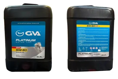 GVA  9920159 Motor Yaği 5w30 10.5 Lt Platinum Partiküllü-Dpf Tam Sentetik Api Sn/Cf 5W30