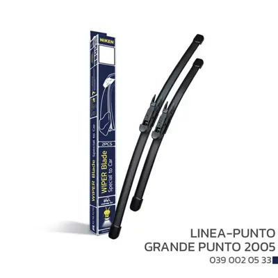 NIKEN  0390020533 Niken Linea-Punto-Grande Punto 2005-Araca Özel Sil UNIVERSAL 20145102 11132 30672328 4896262SP22 24456222 5122064SP22 400129110SP22 220728 4904819SP22