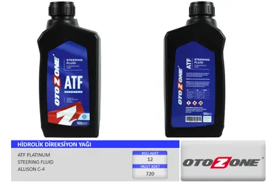 OTOZONE  CYAG0705 Hidrolik Direksiyon Yaği Atf 900 Ml. Platinum G052145A2 1024 93165383 1414 93165290 WSDM2C200C WG2031457 9120541 1940777 90001777
