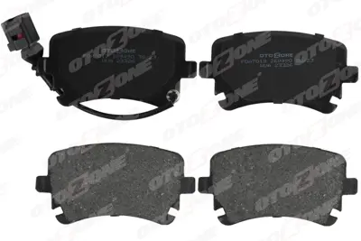 OTOZONE  FDA7019 Arka Balata Vw Transporter T5 (03=>09=> A4 04-09 A6 04-11 A8 03-10 (Fişli) 4B3698451 4E0698451A PA1584 3D0698451 289700 8E0698451N 7H0698451A 4F0698451 601004 JZW698451L
