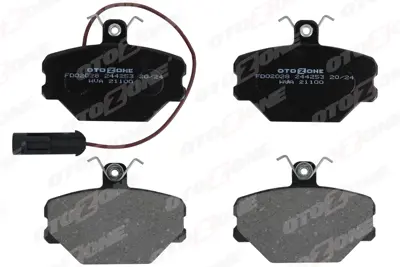 OTOZONE  FDO2028 Ön Balata Fişli Tmpr-Tipo Uno 1.4-1.6 Panda (85-04) 5888781 13046029482 MDP1024 2110017025T479 HP2990 HP2585T MDB1606 LP1027 HP2585 P23044