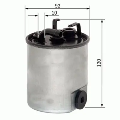 SARDES  SF150 Yakit Filtresi Mercedes Om611 Om668 W168 W414 W638 B901>b904 H167WK A6110920101 6110920101 CFF101566 2400700 F026402044 CS707 HDF559 WF8274 154085409730