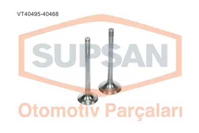 SUPSAN  VT40495-40468 Subap Emme+egzoz Connect 1.8tdci 8v (In-4-Ex-4) Std 10535529 89FF6507FA IV18374 767 89FF6507AB 6172854 18344 50919636 13VE30301000 19636