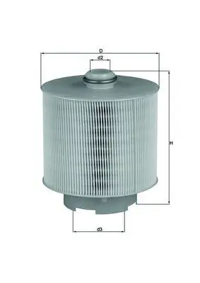 BEHR MAHLE  LX1006.1D Hava Filtresi A6 2.7 Tdi-3.0 Tdi 6v (04-11) 059133843B