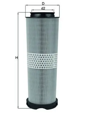 BEHR MAHLE  LX1020.1 Hava Filtresi Mercedes C-Class Om646 W204 S204 A6460940204 214148 AK2185 NGH0302123 60855 S7A51A MA3200 123210019 F026400214 27A5100