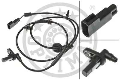 OPTIMAL  06-S174 On Abs Hiz Sensoru &Nbsp;Sag/Sol Transit V347-V348 &Nbsp;Tt9 &Nbsp;2.2 155ps 11>14 2.2 Tdci 2.4 Tdci 3.2 Tdci 06>14 1385797 T450244 50244 755279 6C112B372AB 1371543 106937 22519 6C112B372AA SS20205